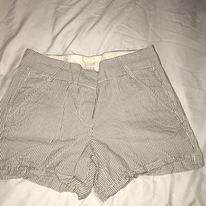 Jcrew factory seersucker shorts